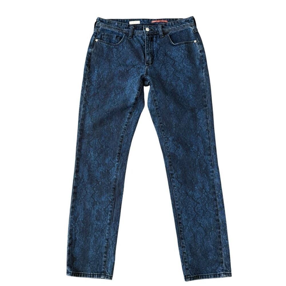 Anthropologie Pilcro The slim boyfriend fit faint snake print size 29T